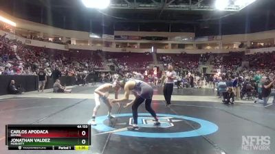 4A 133 lbs Semifinal - Carlos Apodaca, Deming vs Jonathan Valdez, Moriarty