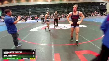 165 lbs Cons. Round 6 - Alexander Webster, Folsom vs Malahkai Berry, Shadow Ridge