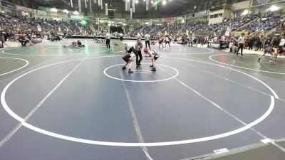 73 lbs Consi Of 8 #1 - Braden Thompson, Colorado Outlaws vs Tell Burnham, Wolfpack