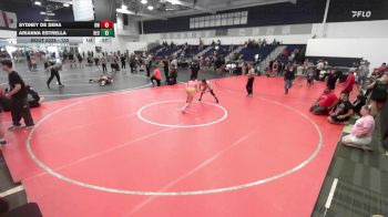 130 lbs 3rd Place Match - Arianna Estrella, Hesperia vs Sydney De Sena, Reign WC