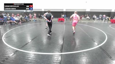 285 lbs Logan McClellan, Ohio Gray vs Landon Smith, Team Wyoming White