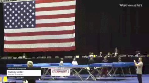Sydney McCoy - Individual Trampoline, Premier Gymnastics - 2021 USA Gymnastics Championships