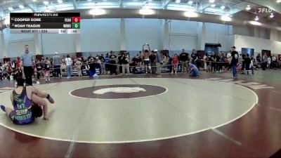 225 lbs Quarterfinal - Noah Teague, Wild Buffalo Wrestling Club vs Cooper Dore, Virginia Beach