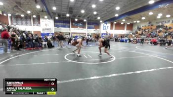 165 lbs Cons. Round 4 - Kashus Talauega, Villa Park vs Zach Evans, Crespi Carmelite