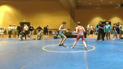 126 lbs 5th Place Match - Tanner Stuart, Bad Karma vs Myles Hoover, Tiger Wrestling Club