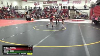 115 lbs Quarterfinal - Amelia Terrill, Iowa City High vs Jharia Knox, Clinton