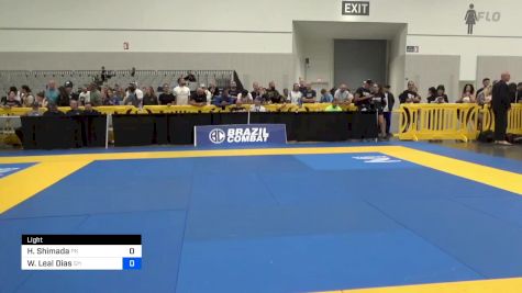 Hisashi Shimada vs Wellington Leal Dias 2024 World Masters IBJJF Jiu-Jitsu Championship
