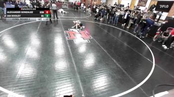 98 lbs Cons. Round 2 - Ian Dooley, Belgrade vs Alexander Gonzalez, Hermiston