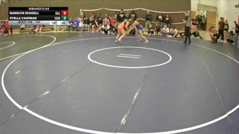 140 lbs Cons. Round 4 - Stella Chatman, Crook County vs Madelyn Russell, Dallas
