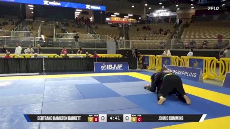 John C Commins vs Bertrand Hamilton Barrett 2025 Pan Jiu Jitsu IBJJF Championship