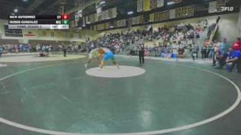190 lbs Cons. Round 4 - Ruben Gonzalez, McQueen vs Nick Gutierrez, Saint Francis