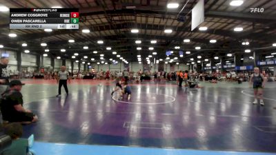 90 lbs Rr Rnd 3 - Andrew Cosgrove, RedNose Wrestling School ES vs Owen Pascarella, Ride Out Wrestling Club
