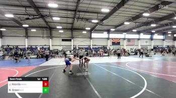 144 lbs Semifinal - Jackson Roorda, Manu WC vs Brenner Green, Silver Creek Scrappers