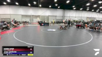 113 lbs 2nd Place Match (16 Team) - Javaan Yarbrough, Ohio Scarlet vs Corbin Xayabouth-Jones, Georgia Red