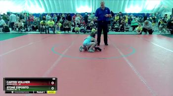 68 lbs Round 7 (8 Team) - Carter Vollmer, Alpha Elite vs Stone Esposito, Phoenix WC