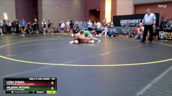 110 lbs 3rd Place Match - Mileena Notaro, Queens Of The Corn vs Lydia Suniga, Hurricane Wrestling Academy