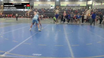 157 lbs Champ. Round 1 - Kaden Purler, LANDER vs Brady Campbell, The Citadel