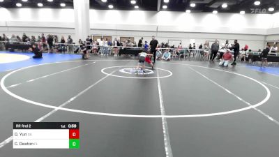 52.2-55.6 Rr Rnd 2 - Daniel Yun, Ga vs Colton Deaton, Fl