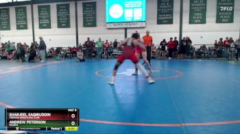 145-148 lbs Cons. Round 1 - Sharjeel Saqibuddin, Trevian Wrestling Club vs Andrew Peterson, Morris