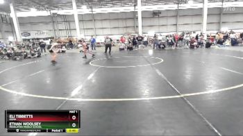 110 lbs Cons. Round 5 - Ethan Woolsey, Middleton Middle School vs Eli Tibbetts, Kuna