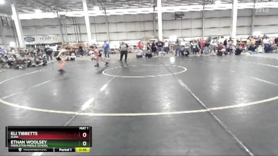 110 lbs Cons. Round 5 - Ethan Woolsey, Middleton Middle School vs Eli Tibbetts, Kuna