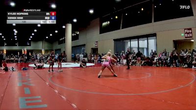 130 lbs Semis & 1st Wb (8 Team) - Kylee Hopkins, RPA Blockbusters vs Kenidi Nine, Don`t Be Jelly