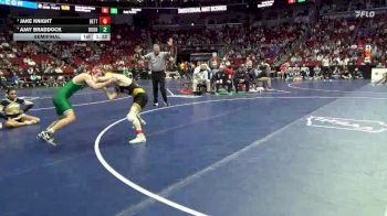 3A-132 lbs Semifinal - Jake Knight, Bettendorf vs Ajay Braddock, Boone