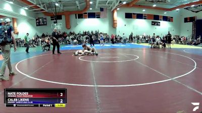 138 lbs Cons. Round 1 - Nate Foldes, Virginia Team Predator vs Caleb Likens, Osprey Wrestling Club