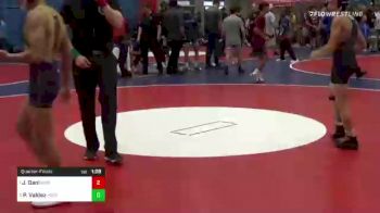 107 lbs Quarterfinal - Jeremy Oani, Righetti vs Paulo Valdez, Hesperia
