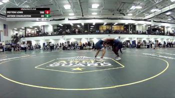 285 Freshman/Soph Quarterfinal - Peyton Long, Trine vs Jayden Charleston, Henry Ford College