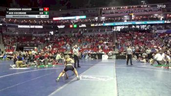 2A-106 lbs Quarterfinal - Ace Cochrane, Glenwood vs Anderson Osgood, Solon