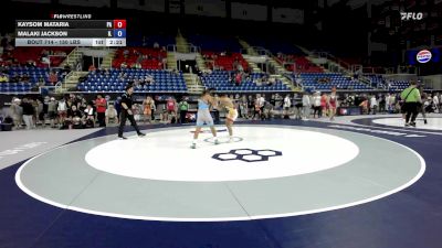 150 lbs Cons. Sub-rd Of 64 - Kaysom Mataria, PA vs Malaki Jackson, IL