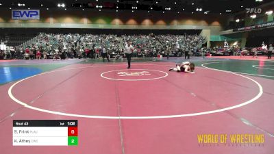125 lbs Round Of 128 - Steven Frink, Placer vs Kian Athey, Camas Wrestling Club