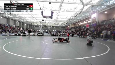 132 lbs Round Of 16 - Ike Blomberg, Shelton vs Noah Caisse, Ledyard