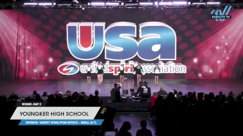 Youngker High School - Varsity Song/Pom Novice -- Small (5-7) [2023 Varsity Song/Pom Novice -- Small (5-7) Day 2] 2023 USA Spirit & Junior Nationals/Collegiate Championships