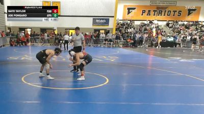 141White lbs Rr Rnd 1 - Nate Taylor, Penn vs Joe Fongaro, Appalachian State