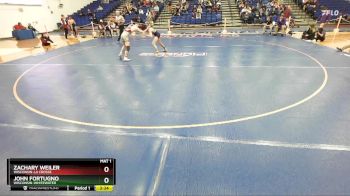 133 lbs Quarterfinal - John Fortugno, Wisconsin-Whitewater vs Zachary Weiler, Wisconsin-La Crosse