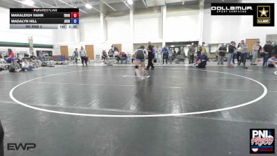 120 kg Rr Rnd 3 - Makaleigh Hahn, Thoroughbred Wrestling Academy vs Madalyn Hill, Journeymen Wrestling Club