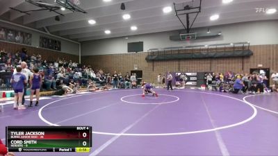 90 lbs Round 2 (6 Team) - Tyler Jackson, Burns Junior High vs Cord Smith, Herders