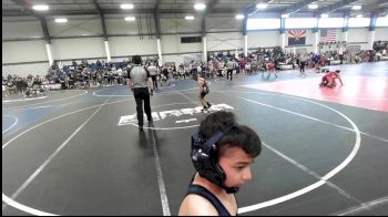 78 lbs Quarterfinal - Mathias Paz, Independent vs Brandon Vega, Chain Gang WC