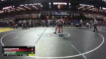 3A 220 lbs Champ. Round 1 - Liam Glassmeyer, Winter Park vs Hernan Ortiz, Fort Pierce Central