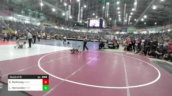 40 lbs Round Of 16 - Rowan McKinney, Montrose Elite vs Luciano Hernandez, Fort Lupton