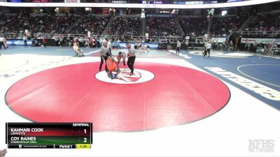 I-215 lbs Semifinal - Coy Raines, Churchville Chili vs Kahmari Cook, Lafayette