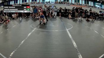 64 lbs Round 2 (6 Team) - Owen Mangan, Team Barracuda vs Griffin Rodriguez, Buxton Squeeze