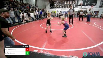 49-52 lbs Rr Rnd 2 - Ruby Johnson, Sallisaw Takedown Club vs Briar Burch, Dark Cloud Wrestling Club