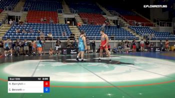 182 lbs Cons 16 #1 - Hunter Berryhill, North Carolina vs Christopher Bennett, Ohio