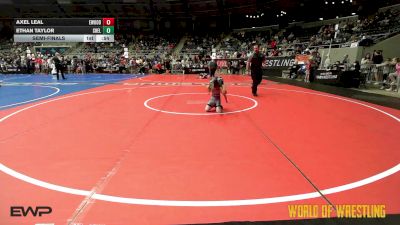 49 lbs Semifinal - Axel Leal, Eastwood vs Ethan Taylor, Shelton Wrestling Academy