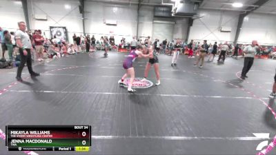 110/115 Round 3 - Jenna MacDonald, TWA vs Mikayla Williams, The Storm Wrestling Center