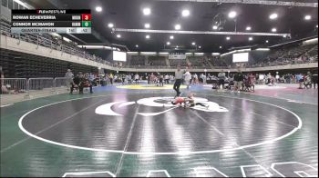 52 lbs Quarterfinal - Rowan Echeverria, Mount Airy vs Connor McMahon, Hammonton