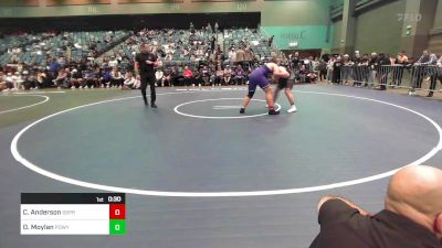 285 lbs Consi Of 4 - Cormac Anderson, Spanish Springs vs Daniel Moylan, Poway